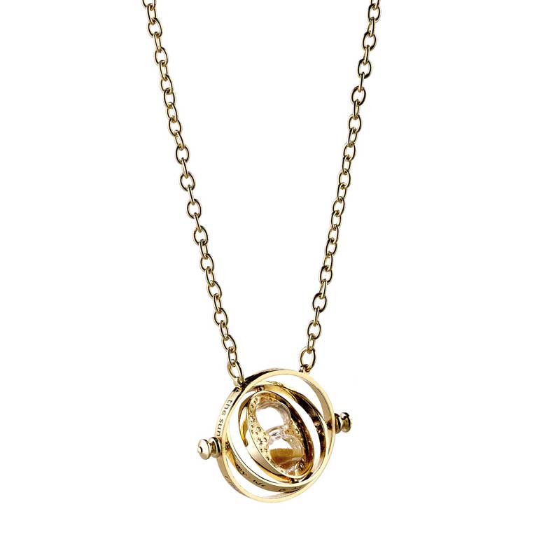 Harry Potter Spinning Time Turner Necklace Turning