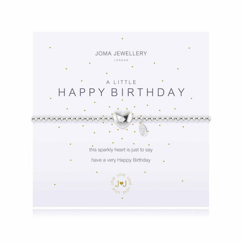 Joma Jewellery a little Happy Birthday Bracelet