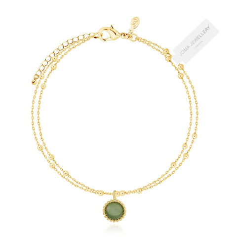 Joma Jewellery Capri Aventurine Gift Set bracelet
