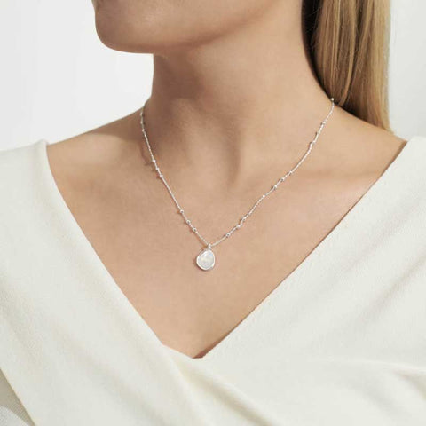 Joma Jewellery With Love Silver Necklace Lifestyle