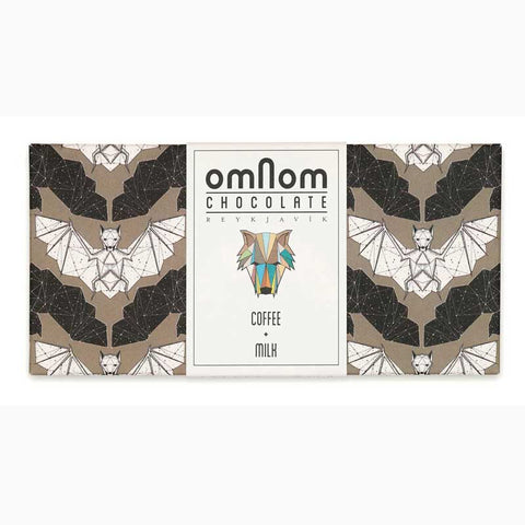 Omnom Coffee and Milk Chocolate Cut Out