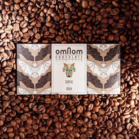 Omnom Coffee and Milk Chocolate Lifestyle
