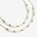 Riviera Rice Pearl Layer Necklace - Postboxed