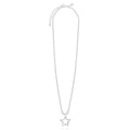 Arabella Hammered Star Long Wrap Necklace - Postboxed