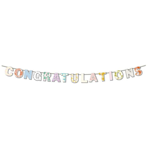 Cut Out Garland Kit (Congratulations) - Postboxed
