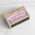 Happy Mother's Day in a Matchbox - Postboxed