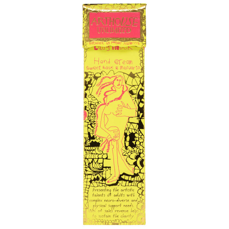 Lady Muck Hand Cream sweet basil back