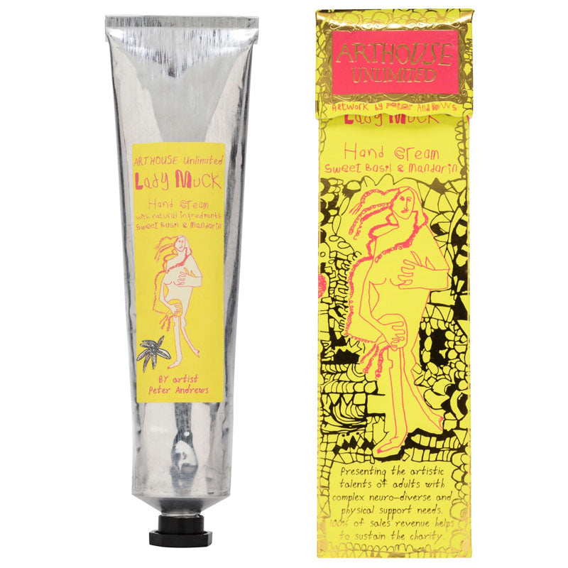 Lady Muck Hand Cream sweet basil and mandarin