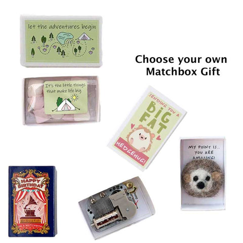 DIY Treats Gift Box Postboxed Matchbox choices