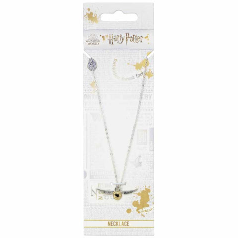 Harry Potter Golden Snitch Necklace Packaged