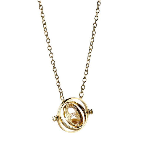 Harry Potter Spinning Time Turner Necklace Turning