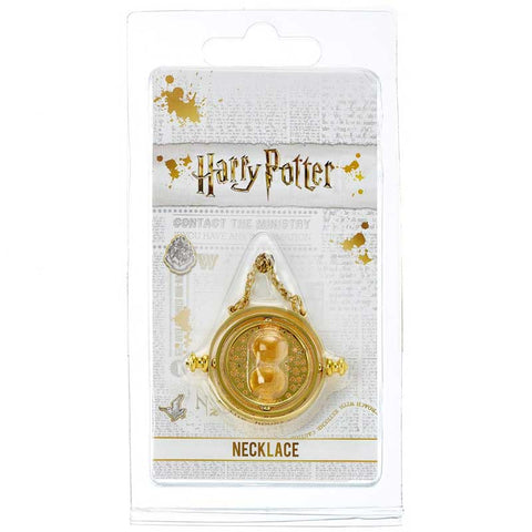 Harry Potter Spinning Time Turner Necklace Packaged