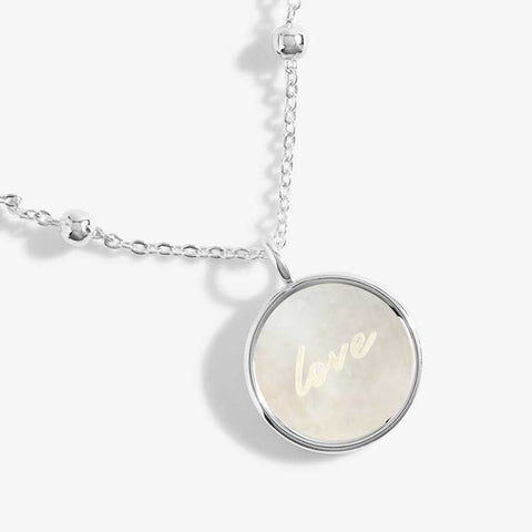 Joma Jewellery Happy Birthday Silver Necklace