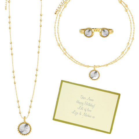 Joma Jewellery Capri Howlite Gift Set