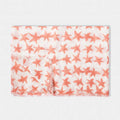 Katie Loxton Star Scarf (White and Coral)