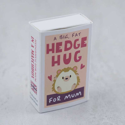 A Big Fat Hedgehug For Mum In A Matchbox boxed