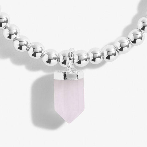 Affirmation Crystal (Love) Bracelet - Postboxed