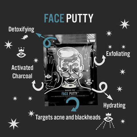 Barber Pro Face Putty Details