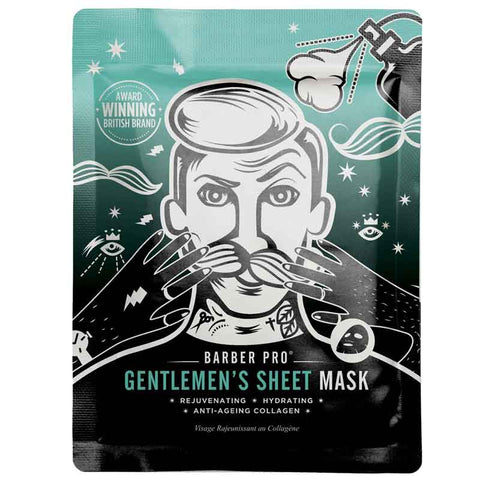 Barber Pro Gentlemen's Sheet Mask Front