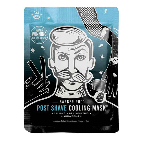 Barber Pro Post Shave Cooling Mask Cut Out
