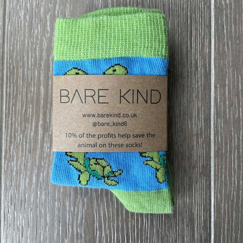 Bare kind Save the Turtles Kids' Socks Packaged