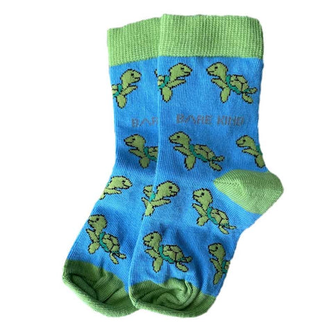 Bare kind Save the Turtles Kids' Socks Cut Out