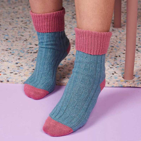 Catherine Tough Women's Cashmere Socks  Jade Lifestyle