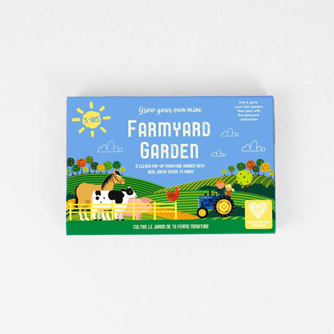 Clockwork Soldier Grow Your Own Mini Gardens Farmyard packaged