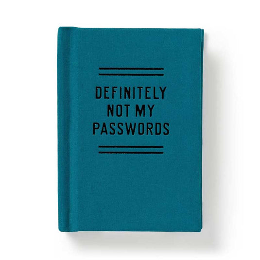 Image Definitely not my Passwords Tiny Diary
