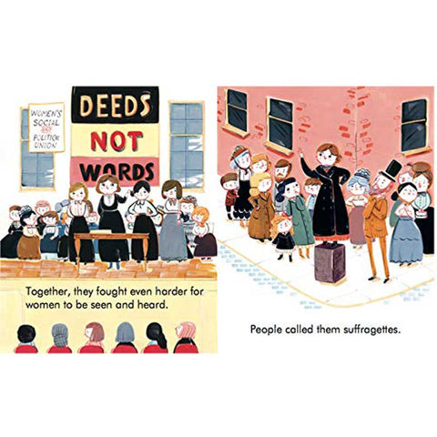 Emmeline Pankhurst: Little People Big Dreams (Board) Deeds Not Words
