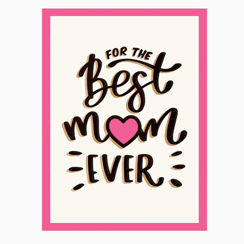 For The Best Mum Ever Front