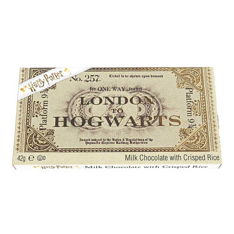 Harry Potter Hogwarts Express Ticket Chocolate  Packaged