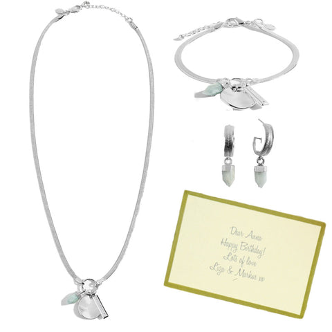 Joma Jewellery Riva Happiness Gift Set Postboxed