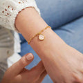 Joma Jewellery Thank You Mum Gold Bracelet lifestyle