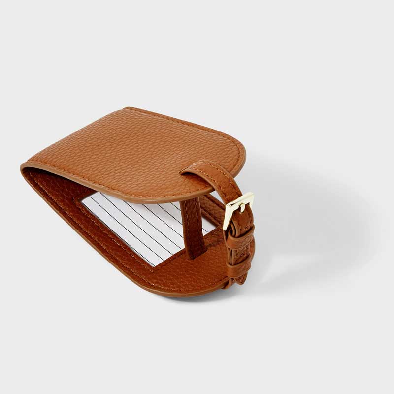 Katie Loxton Luggage Tags Postboxed cognac