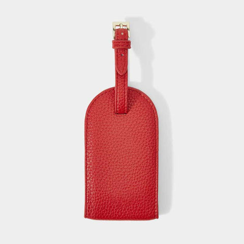 Katie Loxton Luggage Tags Postboxed Red