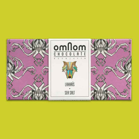 Omnom Caramelised White Chocolate and Liquorice Postboxed