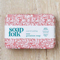 Soap Folk Rose Geranium Soap Bar Lifestyle