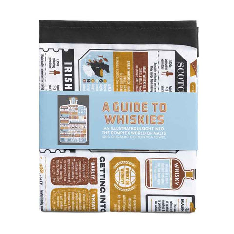 Stuart Gardiner A Guide to Whiskies Towel folded packaged