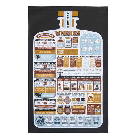 Stuart Gardiner A Guide to Whiskies Towel Full