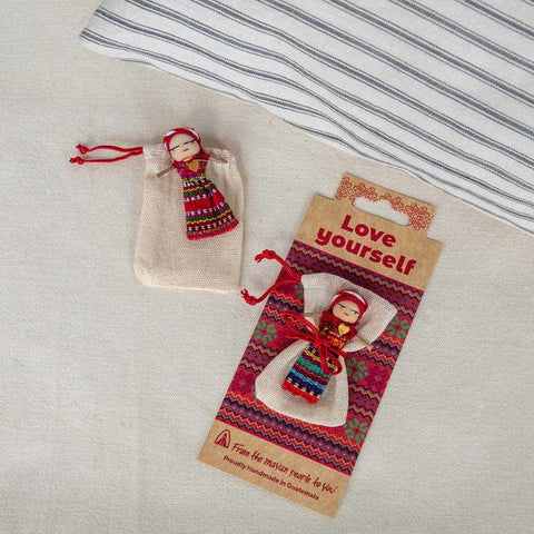 Worry Doll With Bag - Postboxed