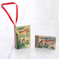 6 Matchbox Tree Decoration Victorian Poems - Postboxed