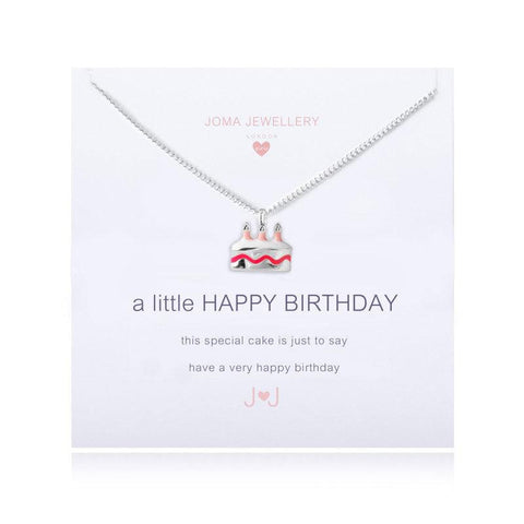 a little Happy Birthday Necklace (Kids) - Postboxed