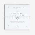 A Little Twinkling Twenty One Bracelet - Postboxed