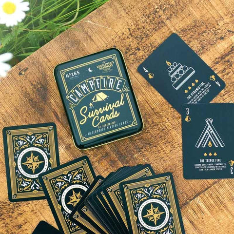 Campfire Survival Cards - Postboxed