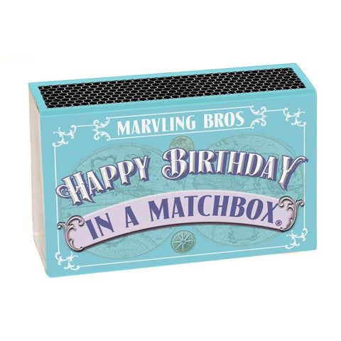 Happy Birthday in a Matchbox - Postboxed