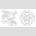 Millie Marottas Pocket Colouring Books - Postboxed