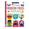 Monster Faces Sticker Book (Usborne Minis) - Postboxed