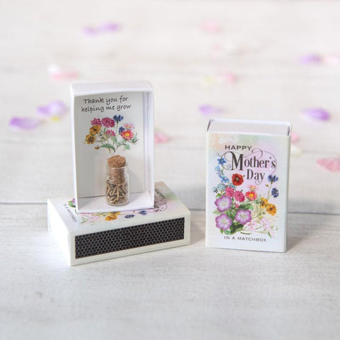 Mother's Day Seeds in a Matchbox - Postboxed