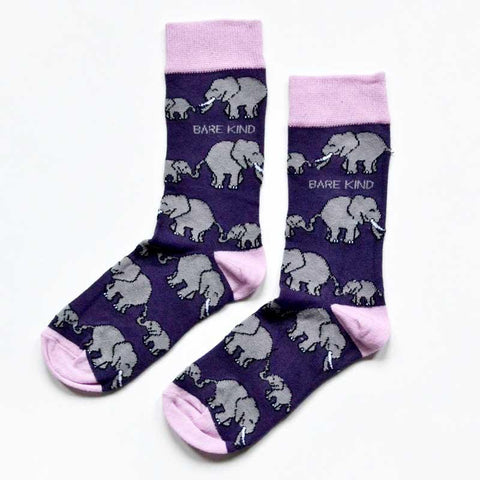 Save the Elephants Women's Socks - Postboxed